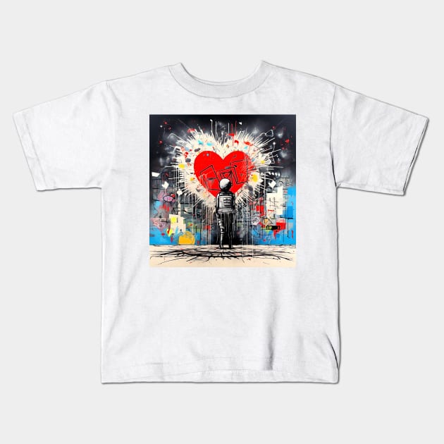 TWERSKi Kids T-Shirt by www.TheAiCollective.art